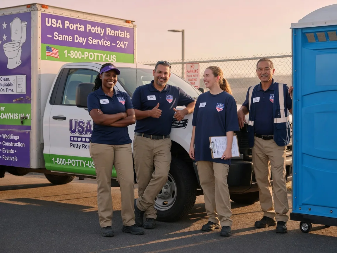 Porta Potty Rental company in Peck, MI